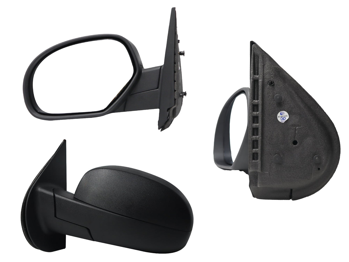 ESPEJO IZQ MANUAL NEGRO POROSO (SIERRA 07-13/SUBURBAN-TAHOE-YUKON 07-13)