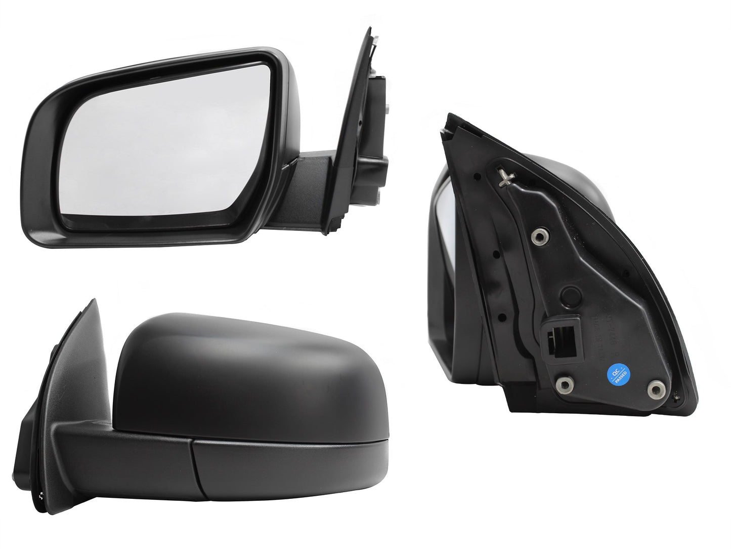 ESPEJO IZQ MANUAL NEGRO S/CONTROL