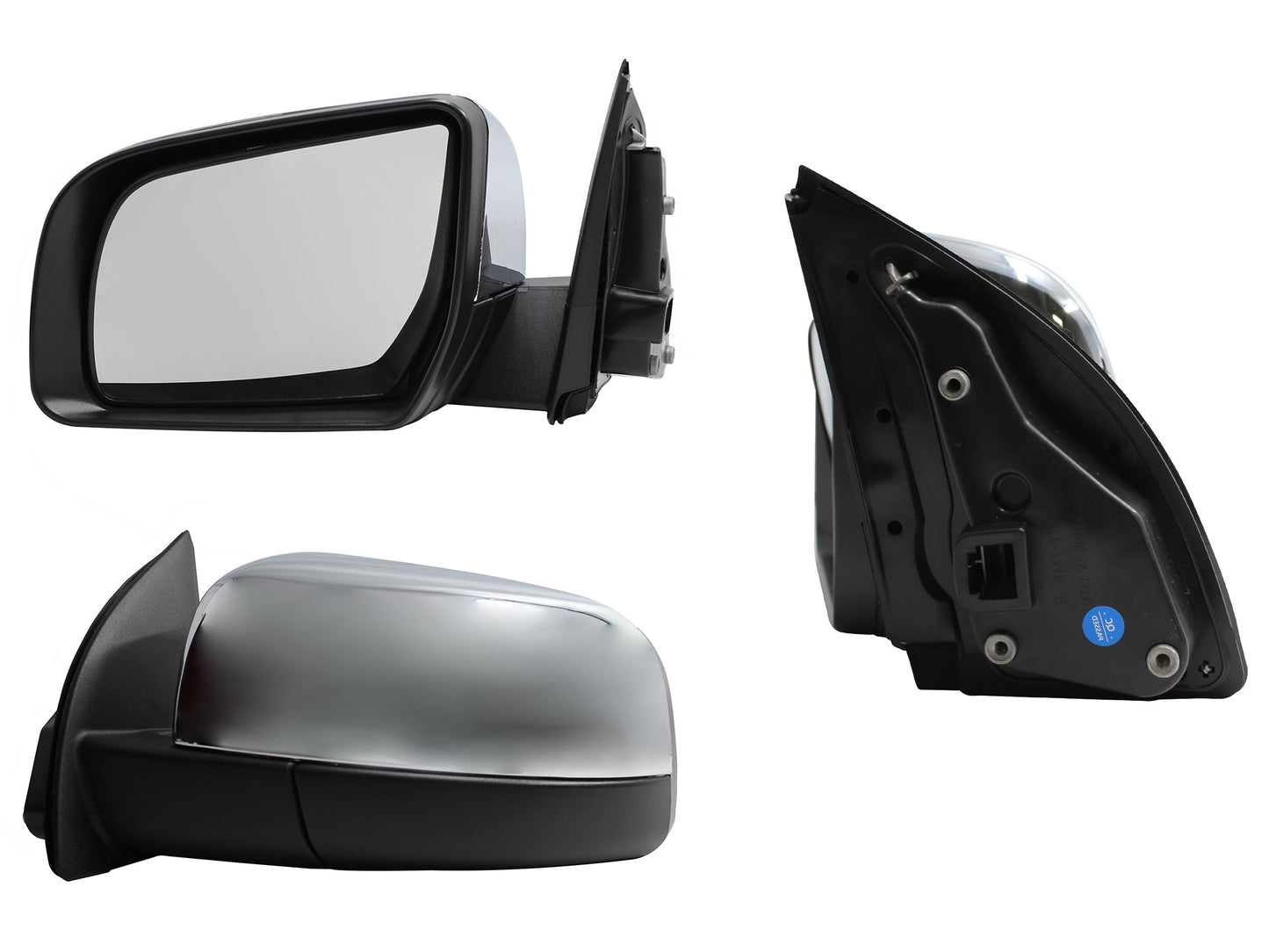 ESPEJO IZQ MANUAL CROMO S/CONTROL