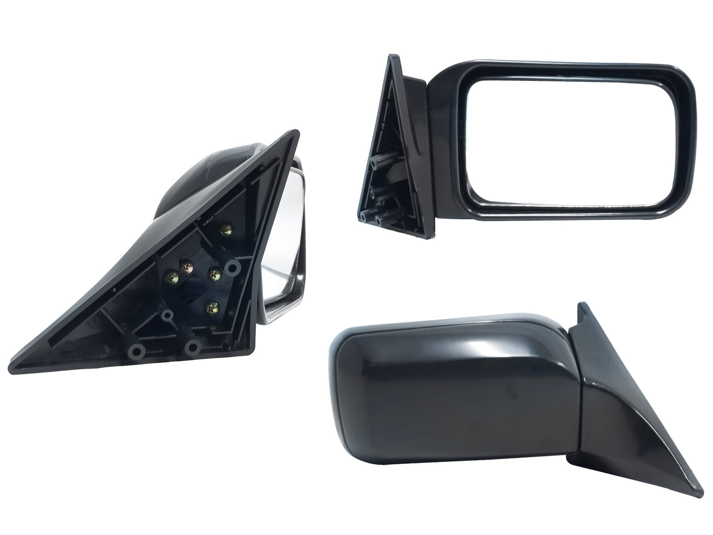 ESPEJO DER MANUAL NEGRO LISO (WAGON)