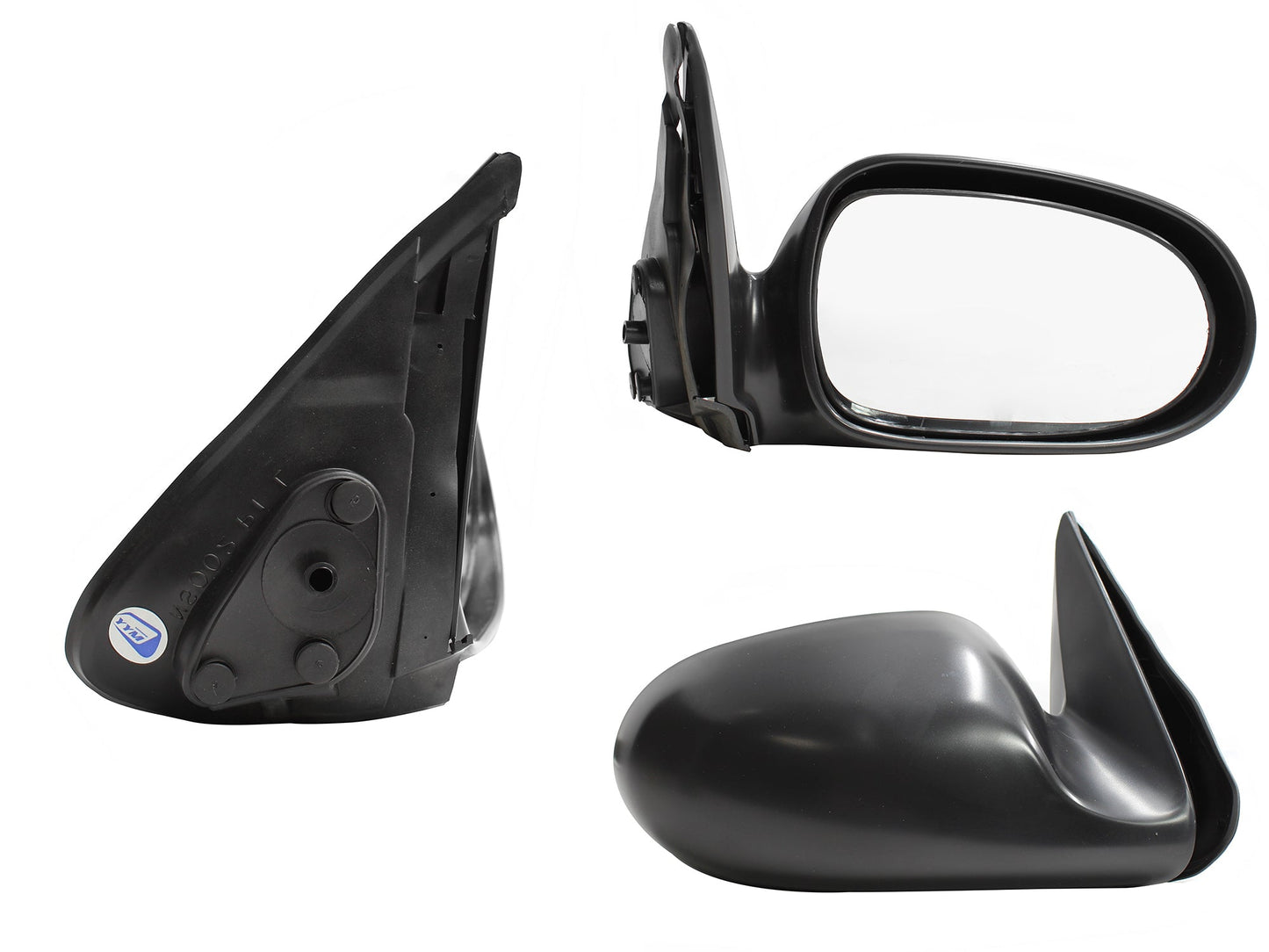 ESPEJO DER MANUAL NEGRO P/PINTAR S/CONTROL