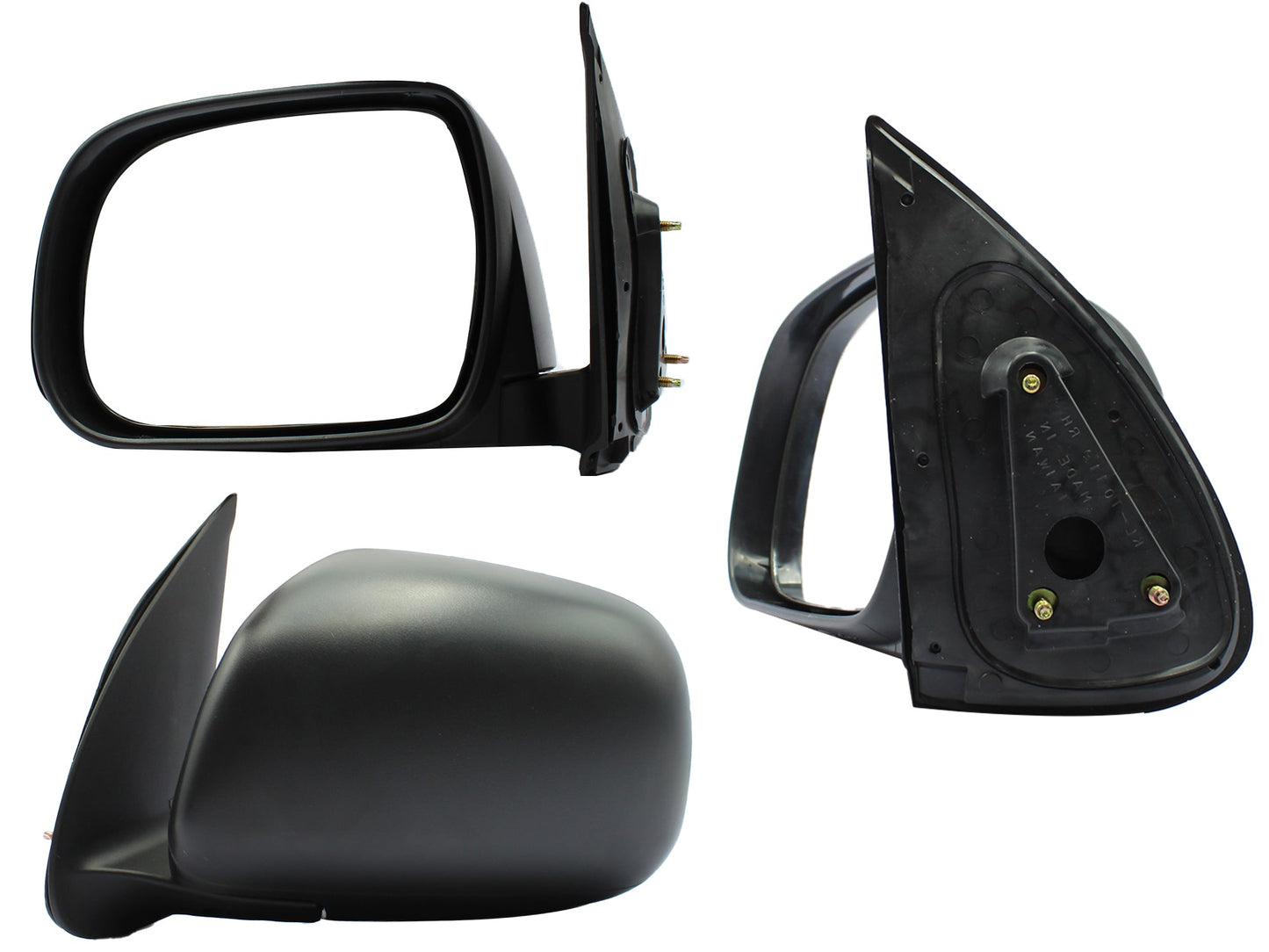 ESPEJO IZQ MANUAL NEGRO POROSO S/CONTROL