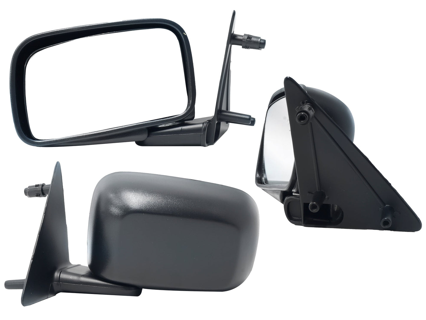 ESPEJO IZQ MANUAL NEGRO POROSO S/CONTROL