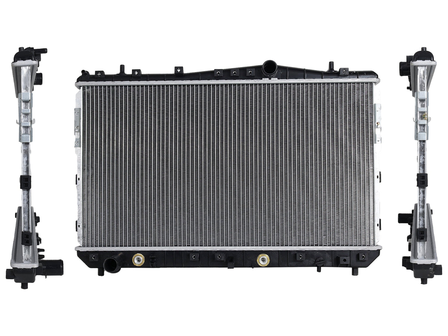 RADIADOR AGUA C/S AIRE AUT 710*390*16MM (FORENZA 2.0L 04-08) T/SOLDADO