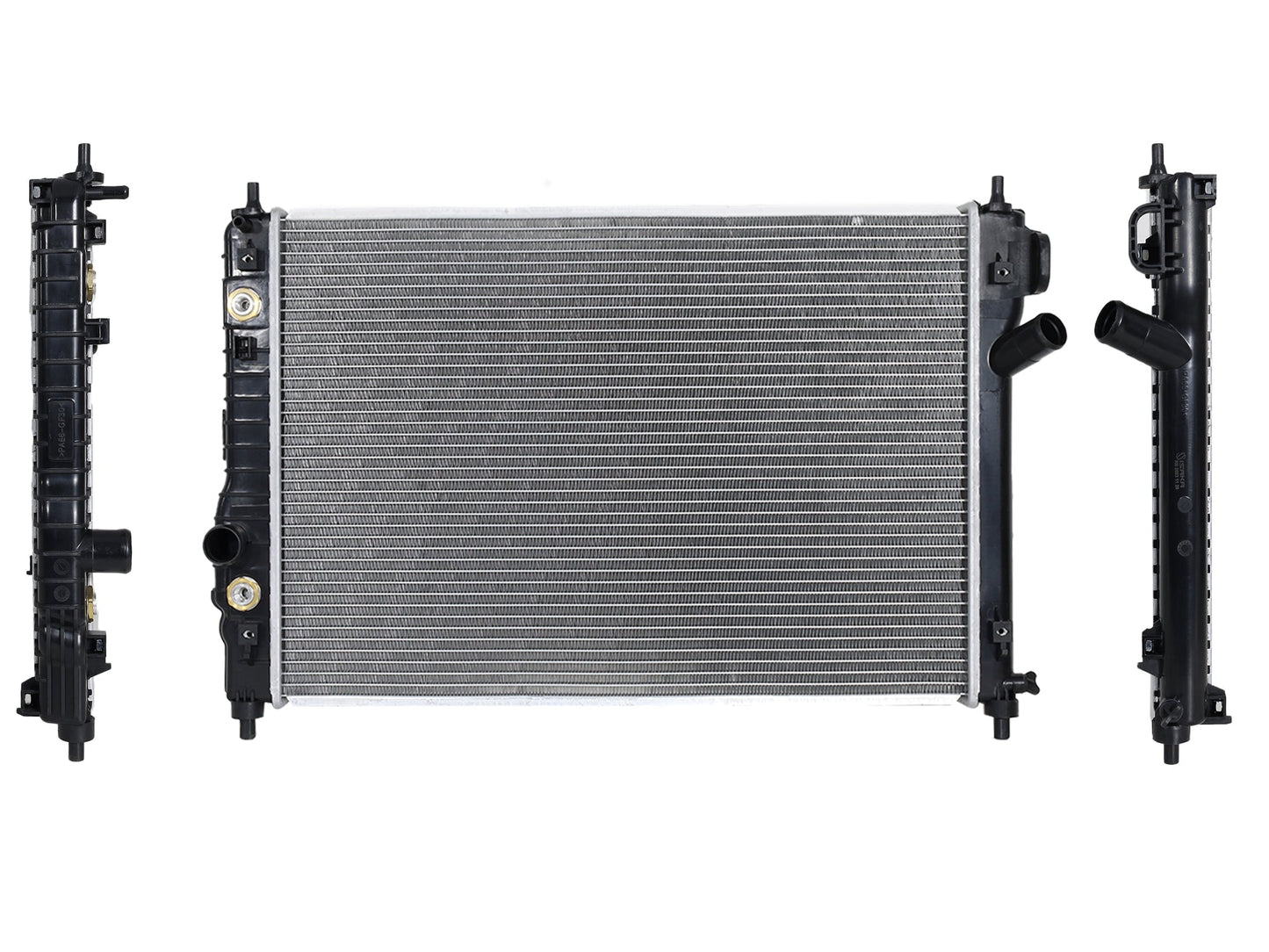 RADIADOR AGUA C/S AIRE AUT 610*420*16MM T/SOLDADO