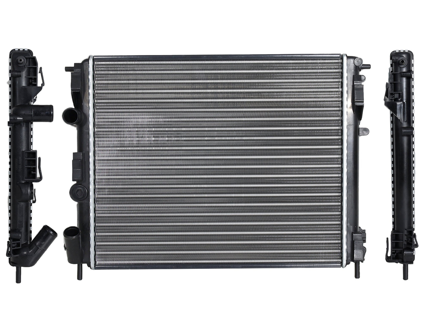 RADIADOR AGUA C/S AIRE STD/AUT 500*420*22MM (APRIO/CLIO 02-10/KANGOO 04-14/MEGANE 04-10) T/MECANICO