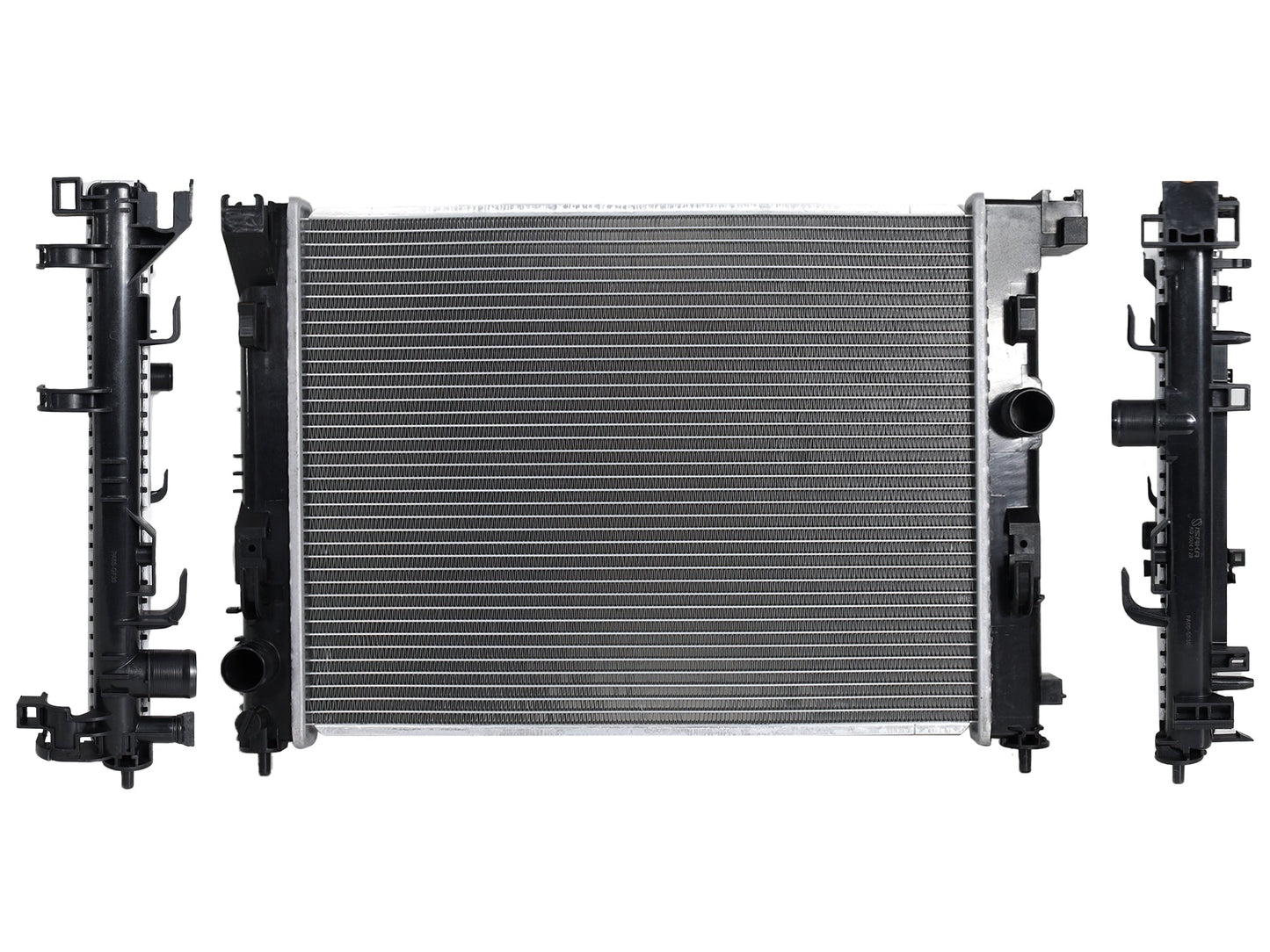 RADIADOR AGUA C/S AIRE STD 530*410*16MM (KICKS 17-24) T/SOLDADO