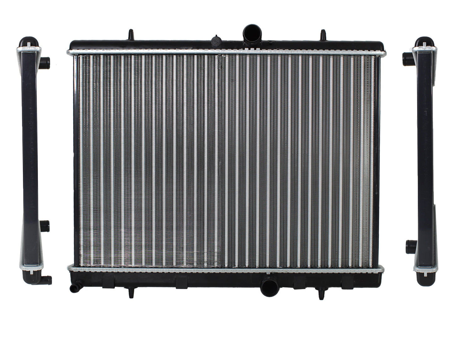 RADIADOR AGUA C/S AIRE STD 570*380*26MM (PG-207-208-2008-301-308-3008) T/MEC