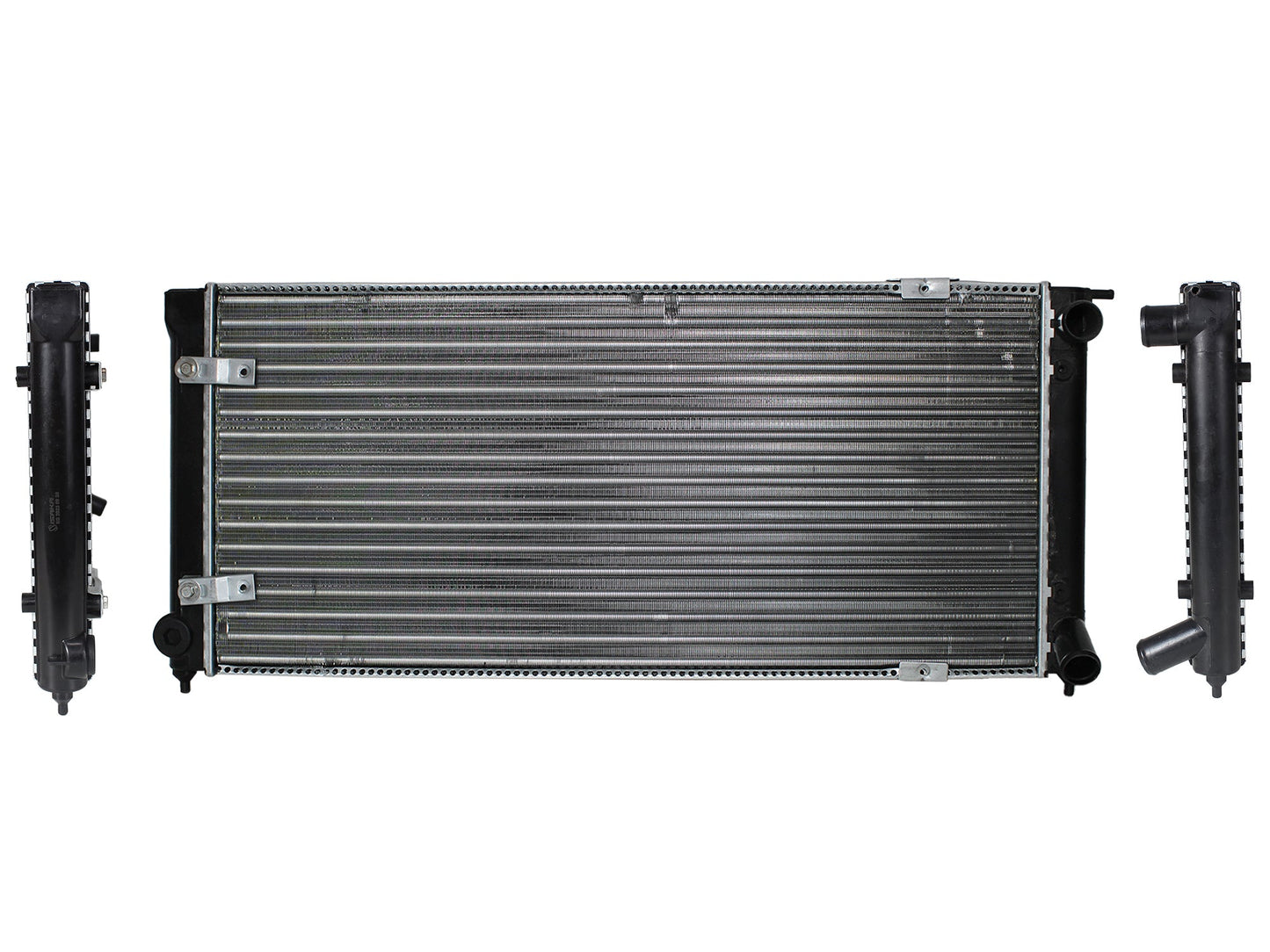 RADIADOR AGUA C/AIRE STD 690*320*32MM C/TUBO RETORNO (CARIBE GT 1.8L 84-85) T/MECANICO