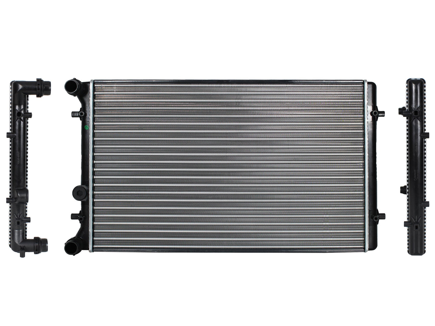 RADIADOR AGUA C/S AIRE STD 660*420*22MM (JT CLASICO 08-15/LEON 00-12/TOLEDO 00-06) T/MECANICO