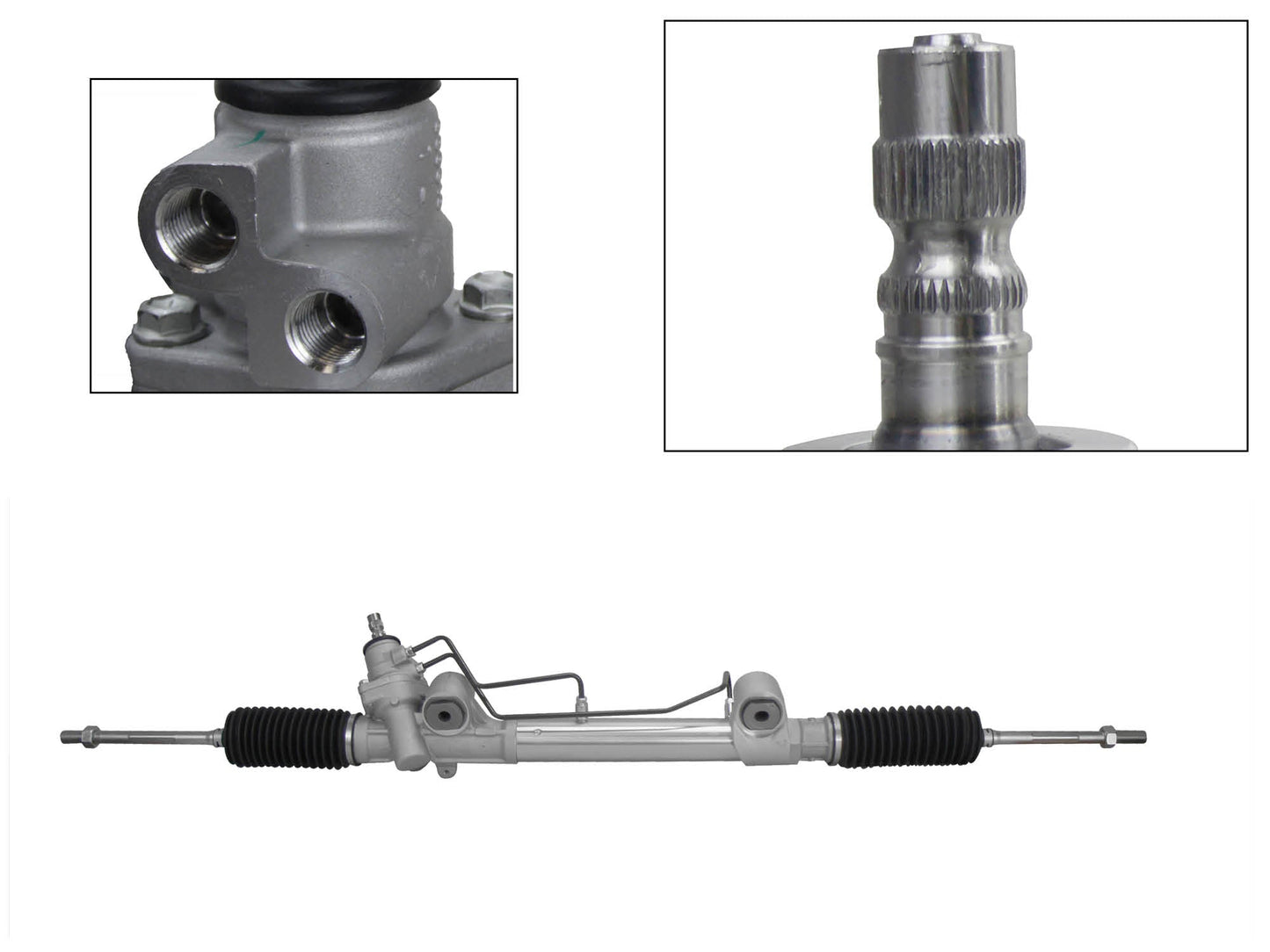 CAJA DE DIRECCION HID C/BIEL S/TER (BUJE ORIFICIO ANCHO TOMA O/BAJO PROFUNDO)