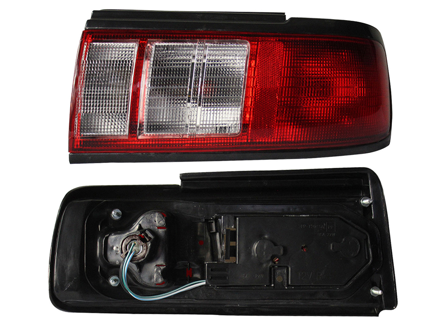 CALAVERA DER C/ARNES FILO NEGRO (ROJO/BLANCO/BLANCO)