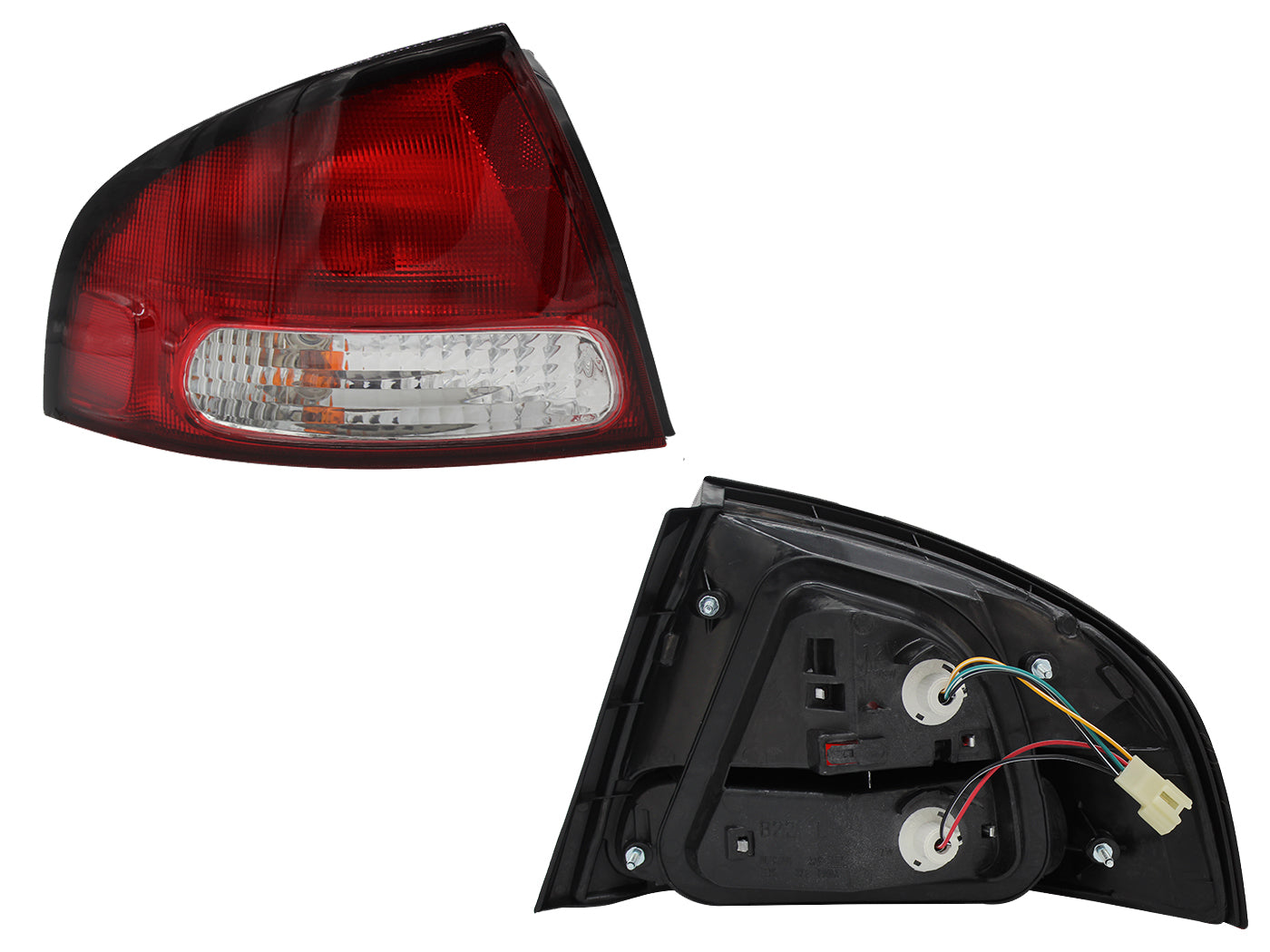 CALAVERA IZQ C/ARNES (ROJO/BLANCO)