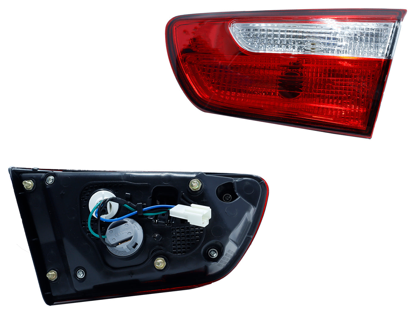 CALAVERA DER INT C/ARNES 4PTAS (ROJO/BLANCO)