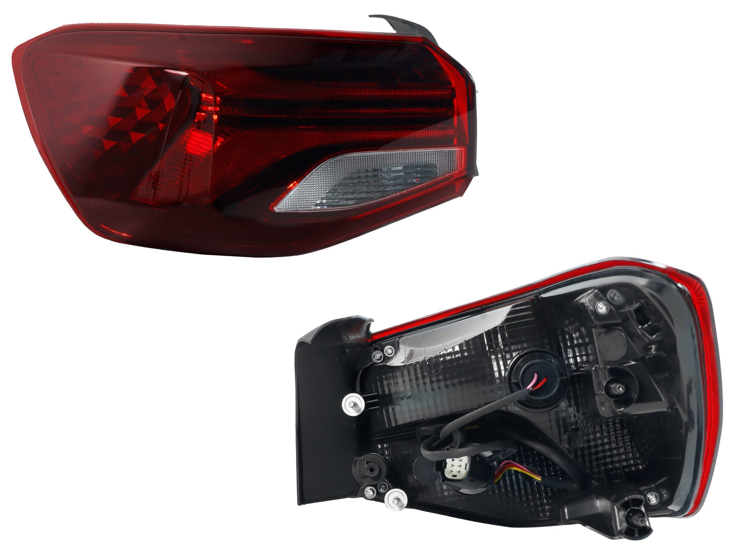 CALAVERA IZQ EXT C/ARNES (ROJO/BLANCO)