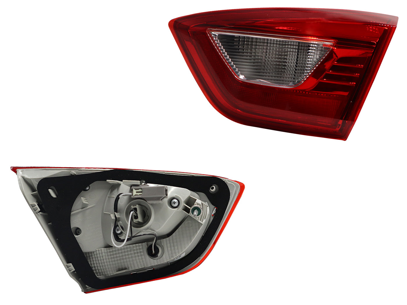 CALAVERA DER INT C/ARNES CLARA (BLANCO/ROJO)