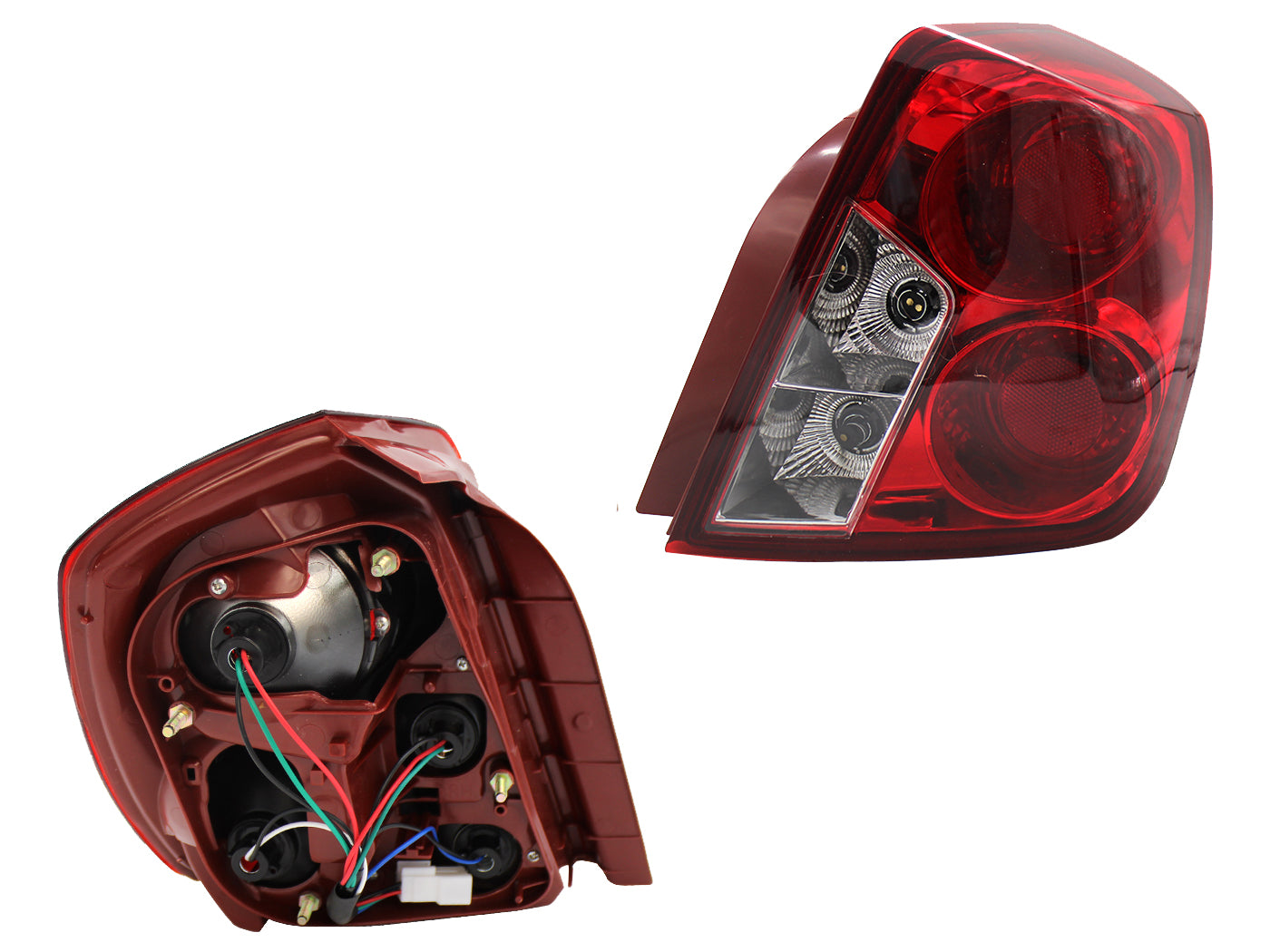 CALAVERA DER C/ARNES (ROJO/BLANCO)