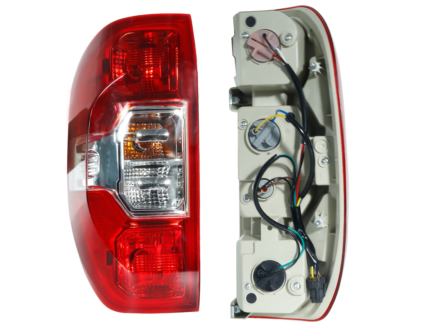 CALAVERA IZQ C/ARNES (DOBLE CABINA) (ROJO/BLANCO/ROJO)