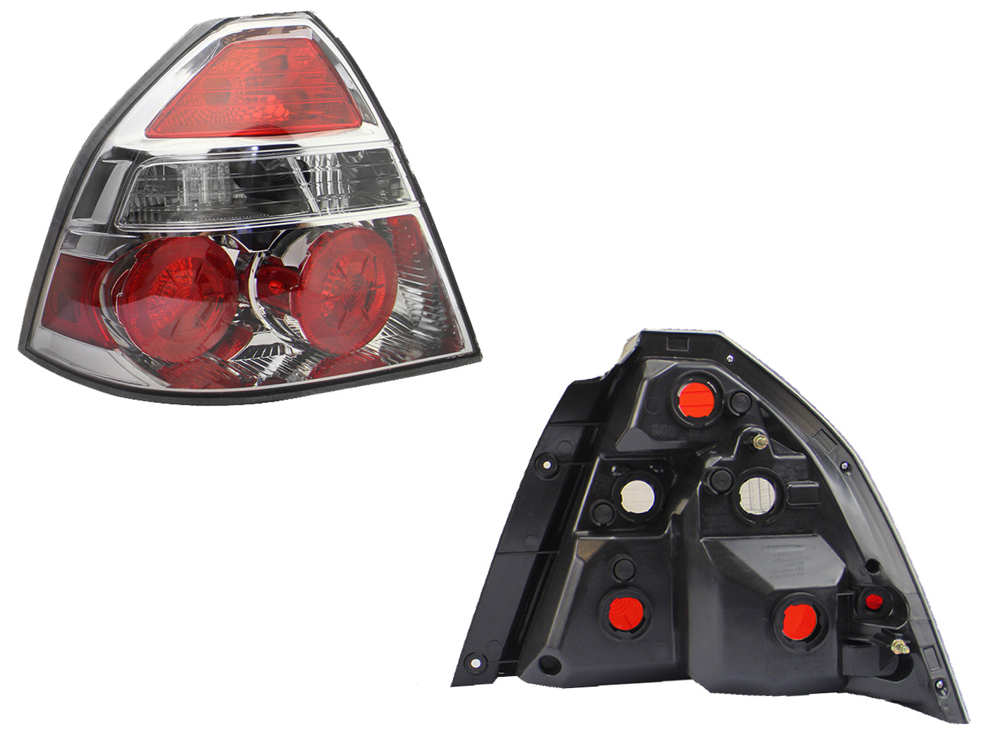 CALAVERA IZQ S/ARNES F/CROMADO C/MICAS ROJAS (AVEO 2017)