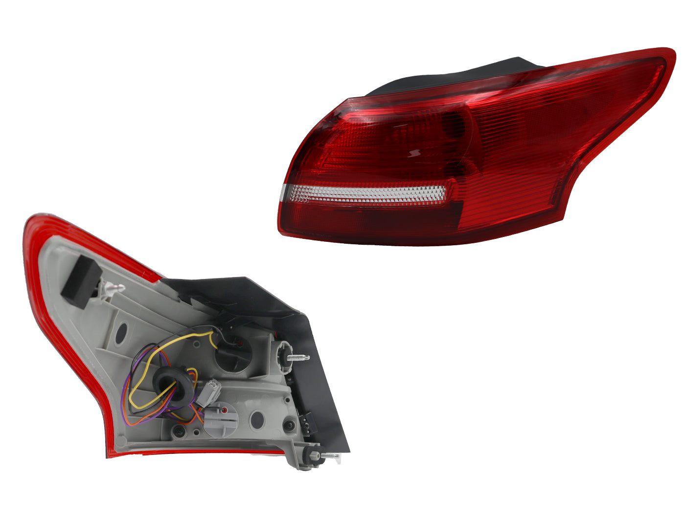 CALAVERA DER EXT C/ARNES CLARA 4PTAS (BLANCO/ROJO)