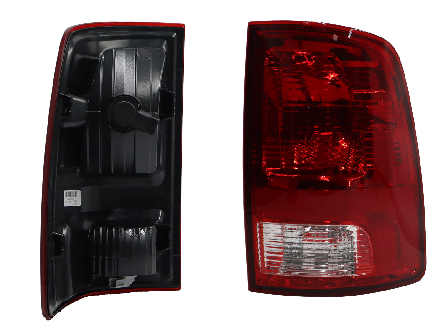 CALAVERA DER S/ARNES P/HALOGENO (ROJO/BLANCO)