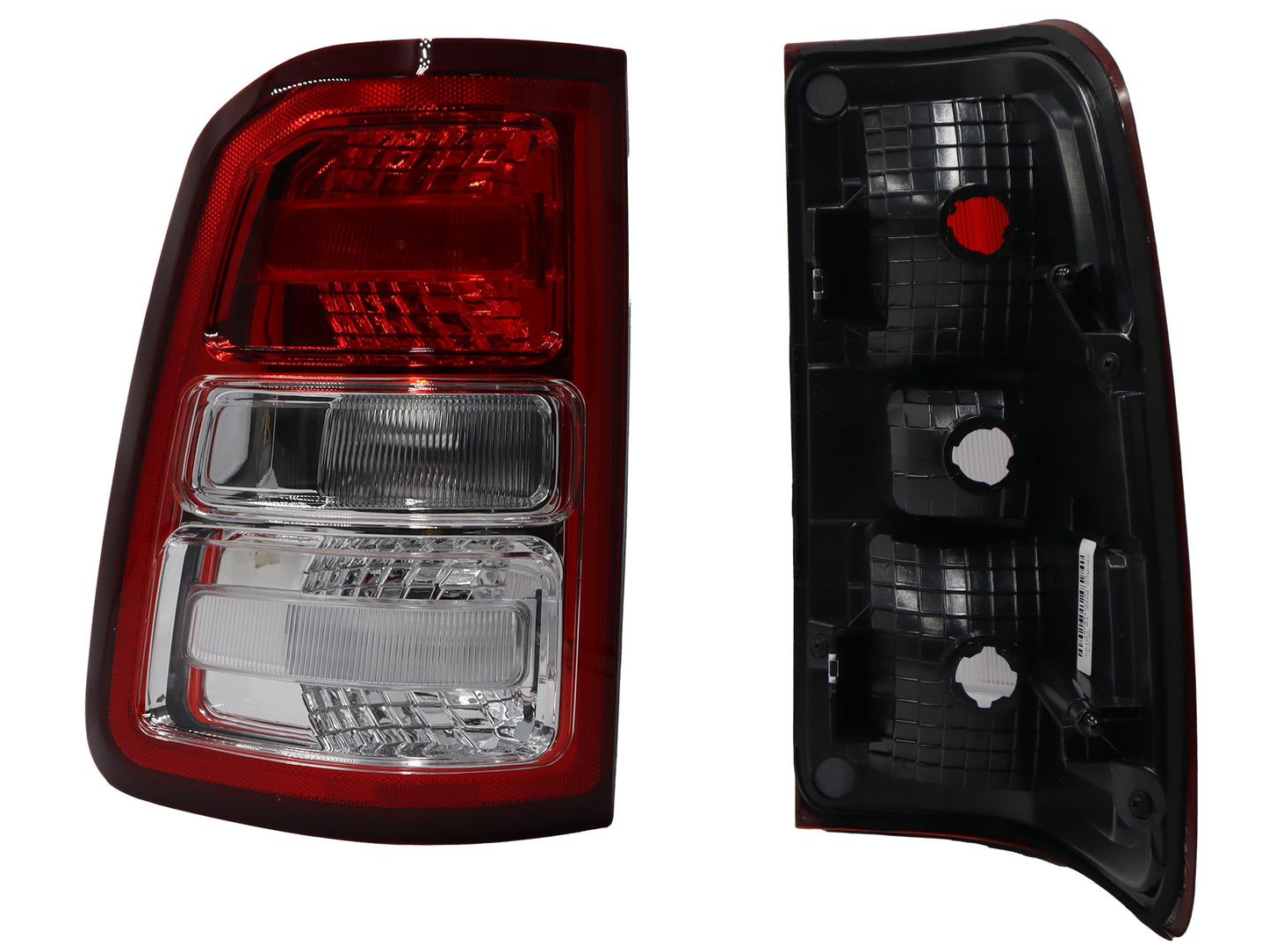 CALAVERA IZQ S/ARNES P/HALOGENO (ROJO/CROMO/BLANCO)