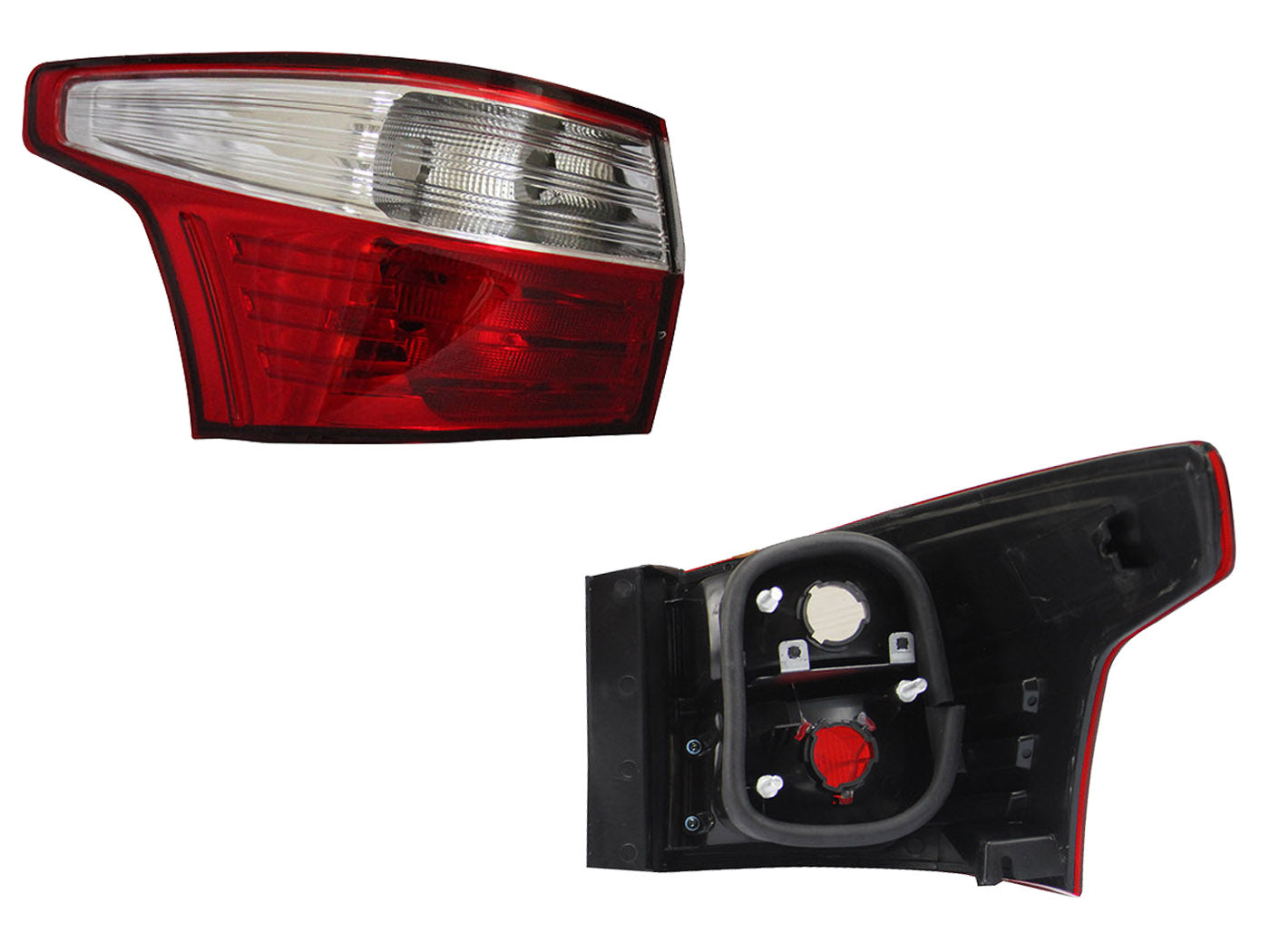 CALAVERA IZQ EXT S/ARNES (ROJO/BLANCO)