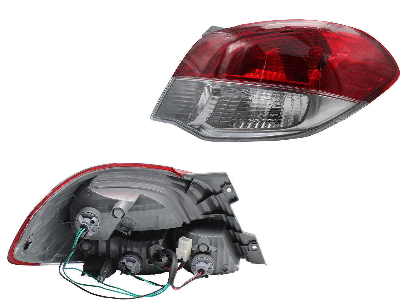 CALAVERA DER C/ARNES (MT MIRAGE G4 19-20) (ROJO/BLANCO)