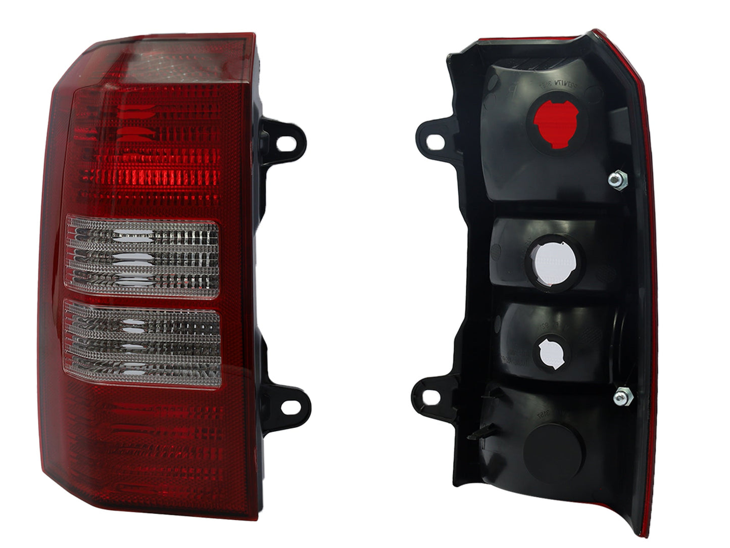 CALAVERA IZQ S/ARNES 3FOCOS (ROJO/BLANCO/BLANCO)