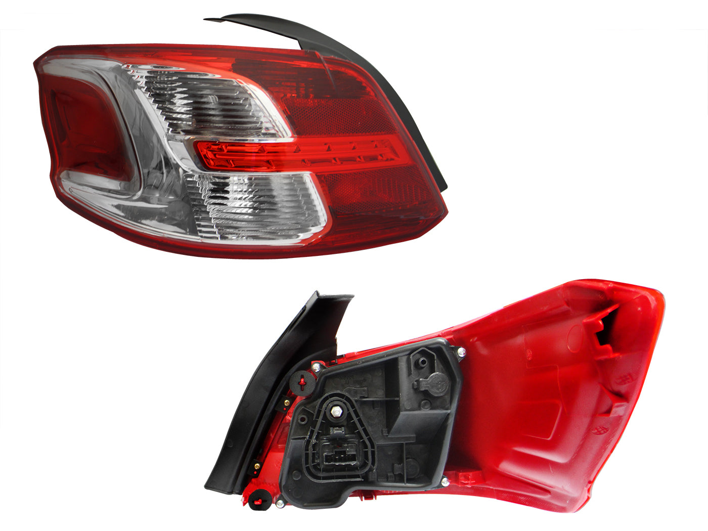 CALAVERA IZQ C/ARNES CLARA (ROJO/BLANCO)