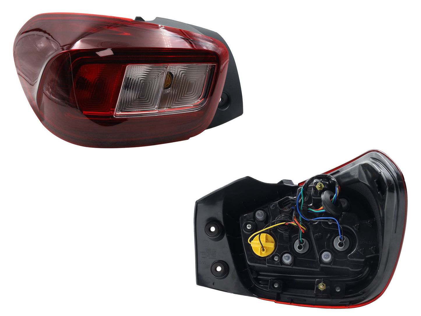 CALAVERA IZQ C/ARNES CLARA C/DRL (ROJO/BLANCO/BLANCO)