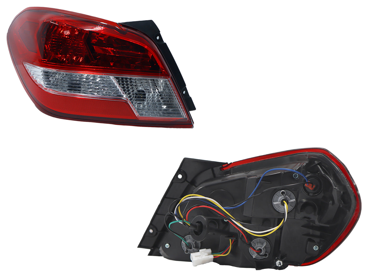 CALAVERA IZQ C/ARNES 4PTAS (ROJO/BLANCO/ROJO)