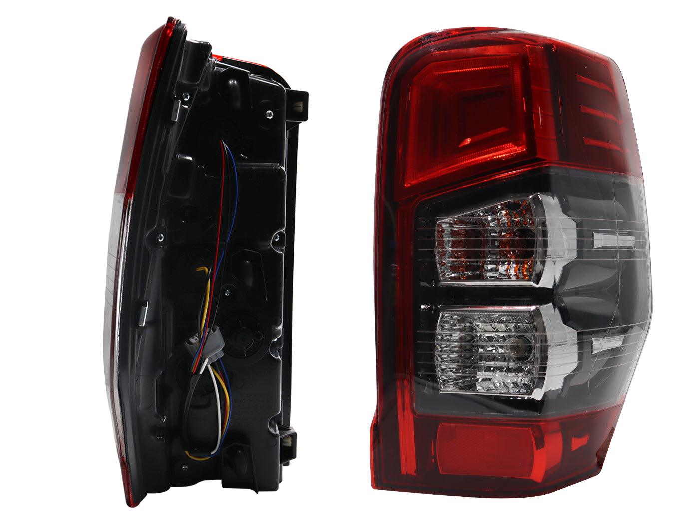 CALAVERA DER C/ARNES C/LED (ROJO/BLANCO/BLANCO)