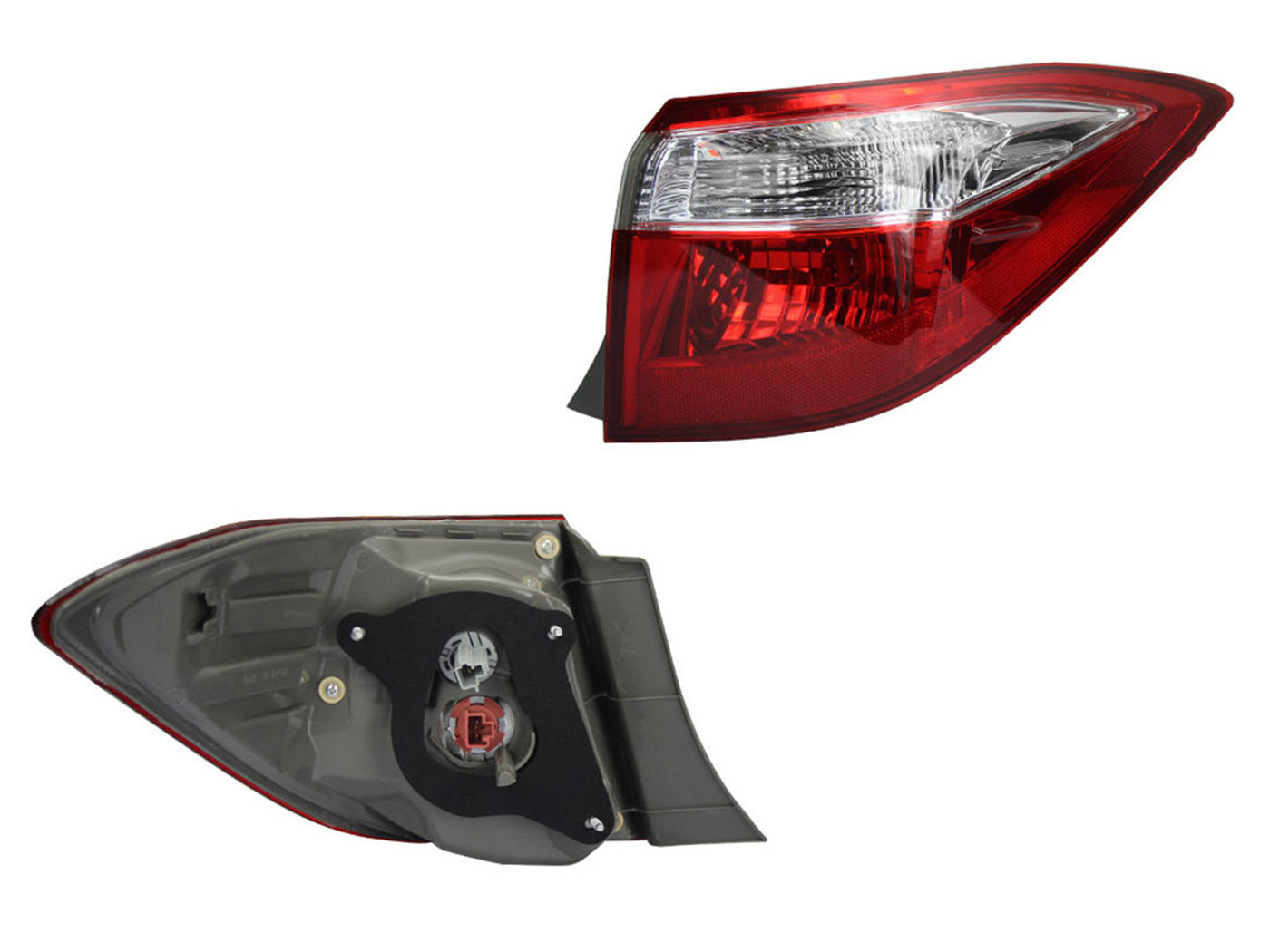 CALAVERA DER EXT S/ARNES (BLANCO/ROJO)