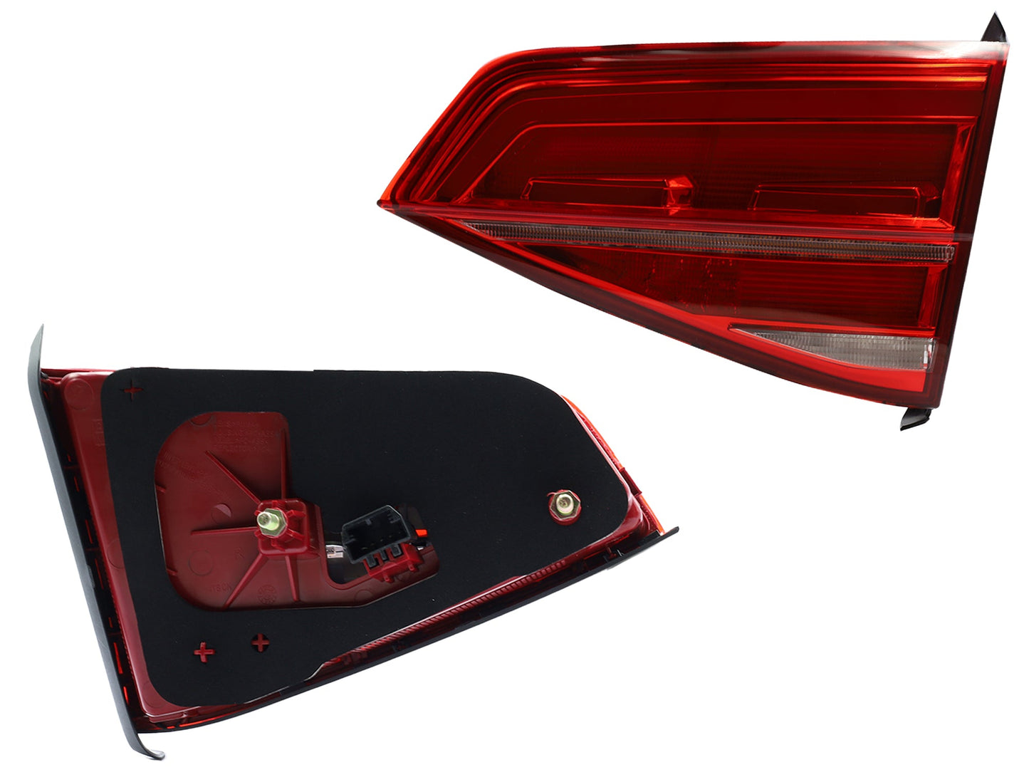 CALAVERA DER INT S/ARNES C/LED CLARA (ROJO/BLANCO)