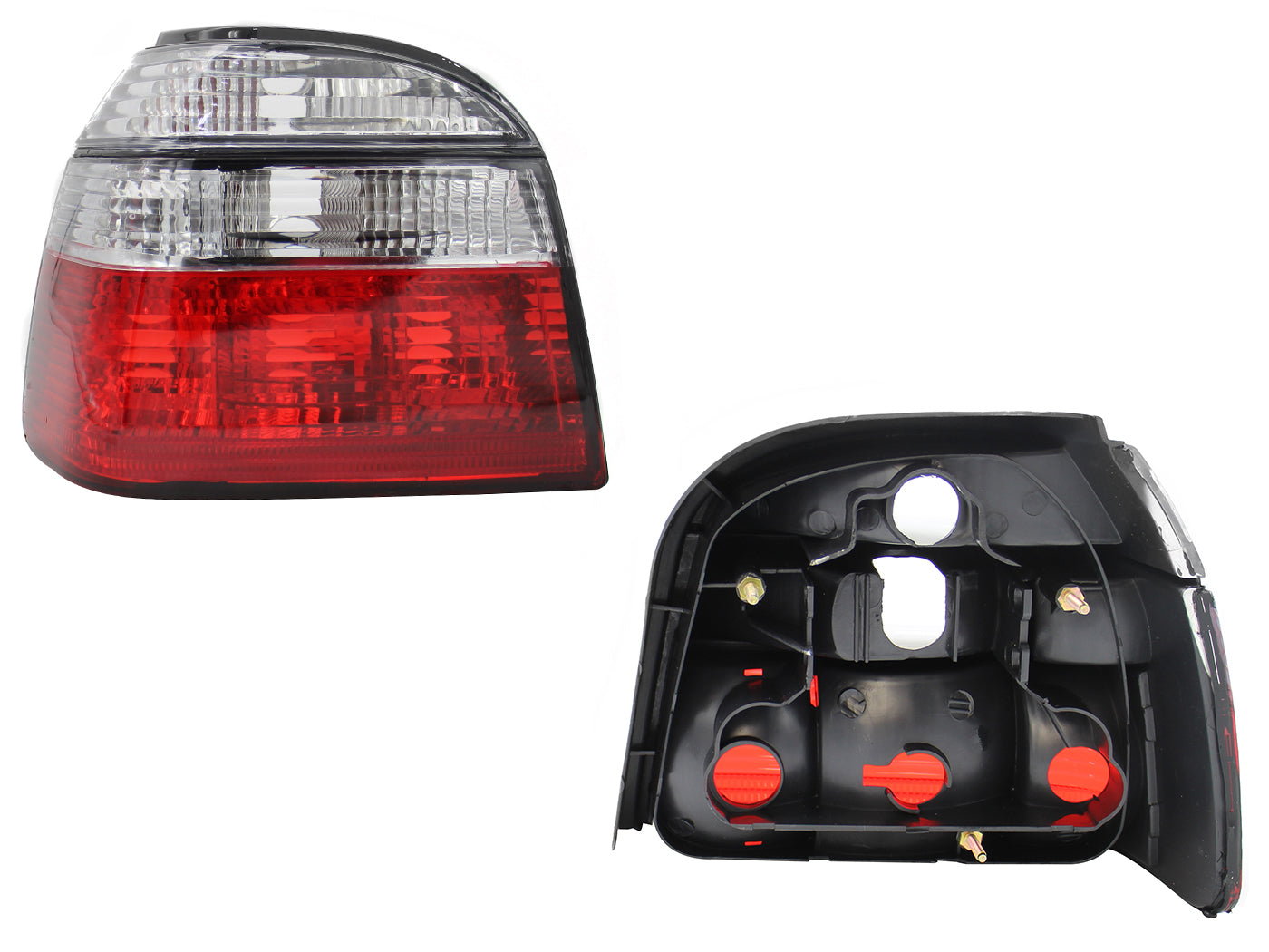 CALAVERA IZQ S/ARNES LISO (BLANCO/BLANCO/ROJO)