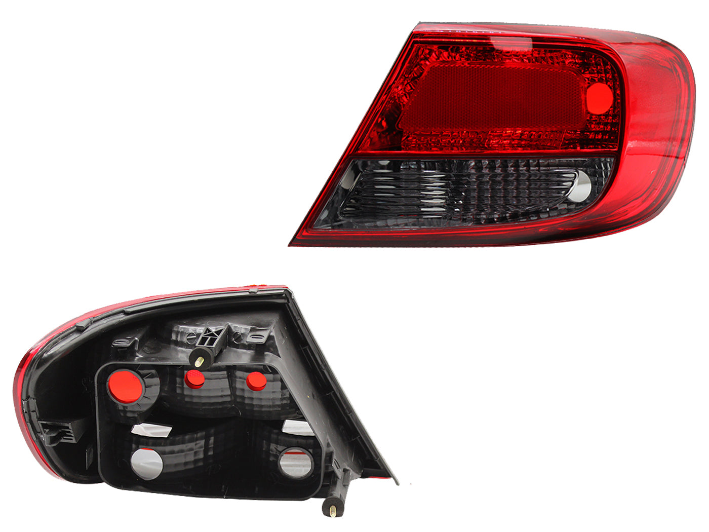 CALAVERA DER S/ARNES OSCURA 5PTAS (ROJO/HUMO)