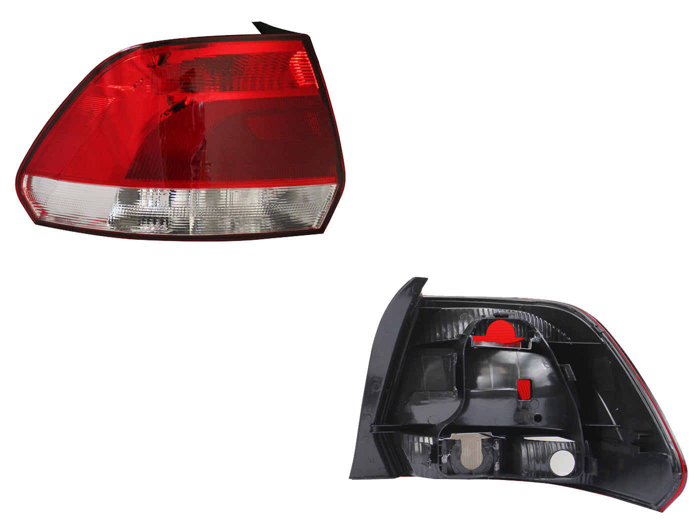 CALAVERA IZQ S/ARNES (ROJO/BLANCO)