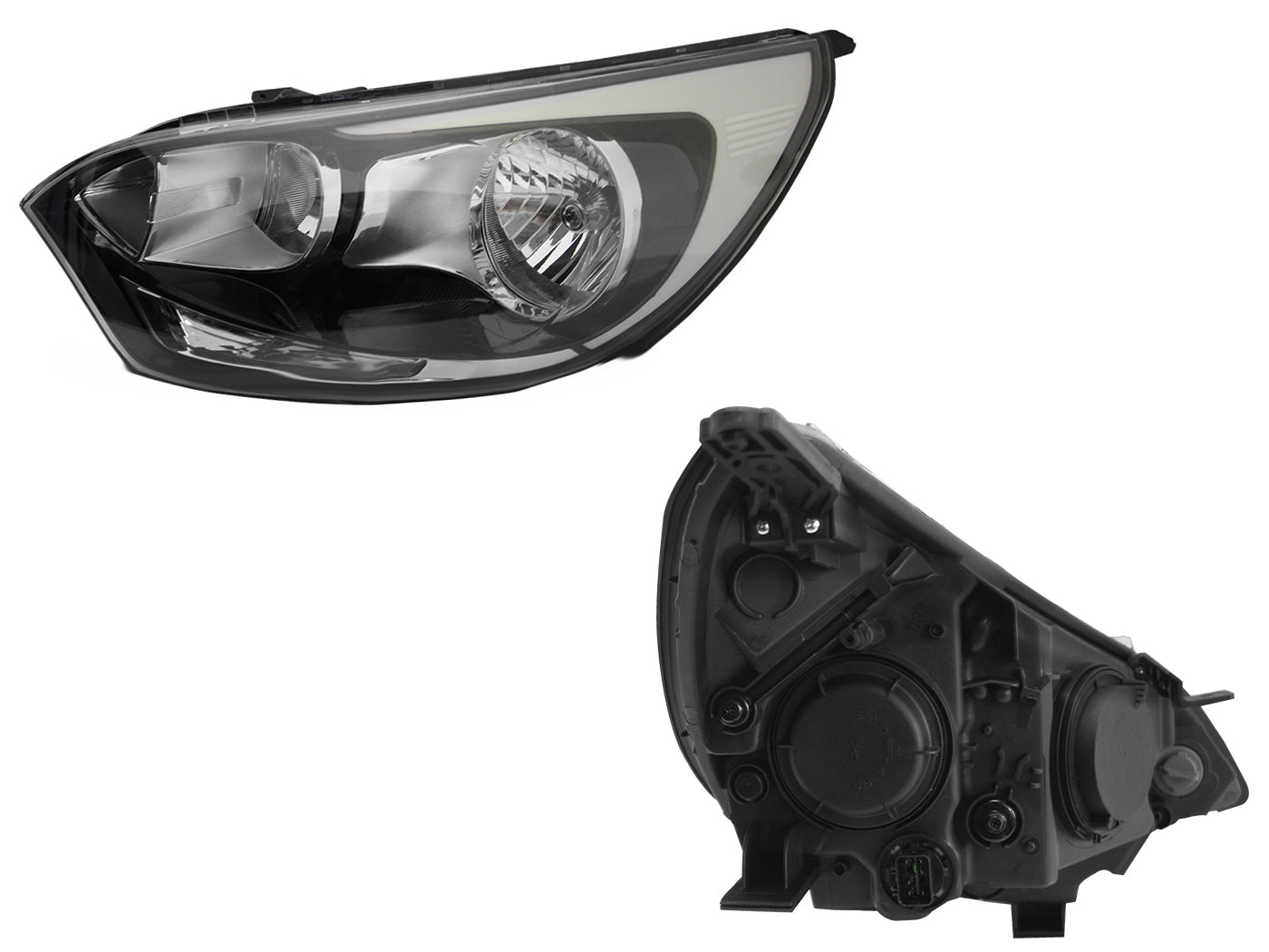 FARO IZQ F/CROMADO S/MOTOR 5PTAS