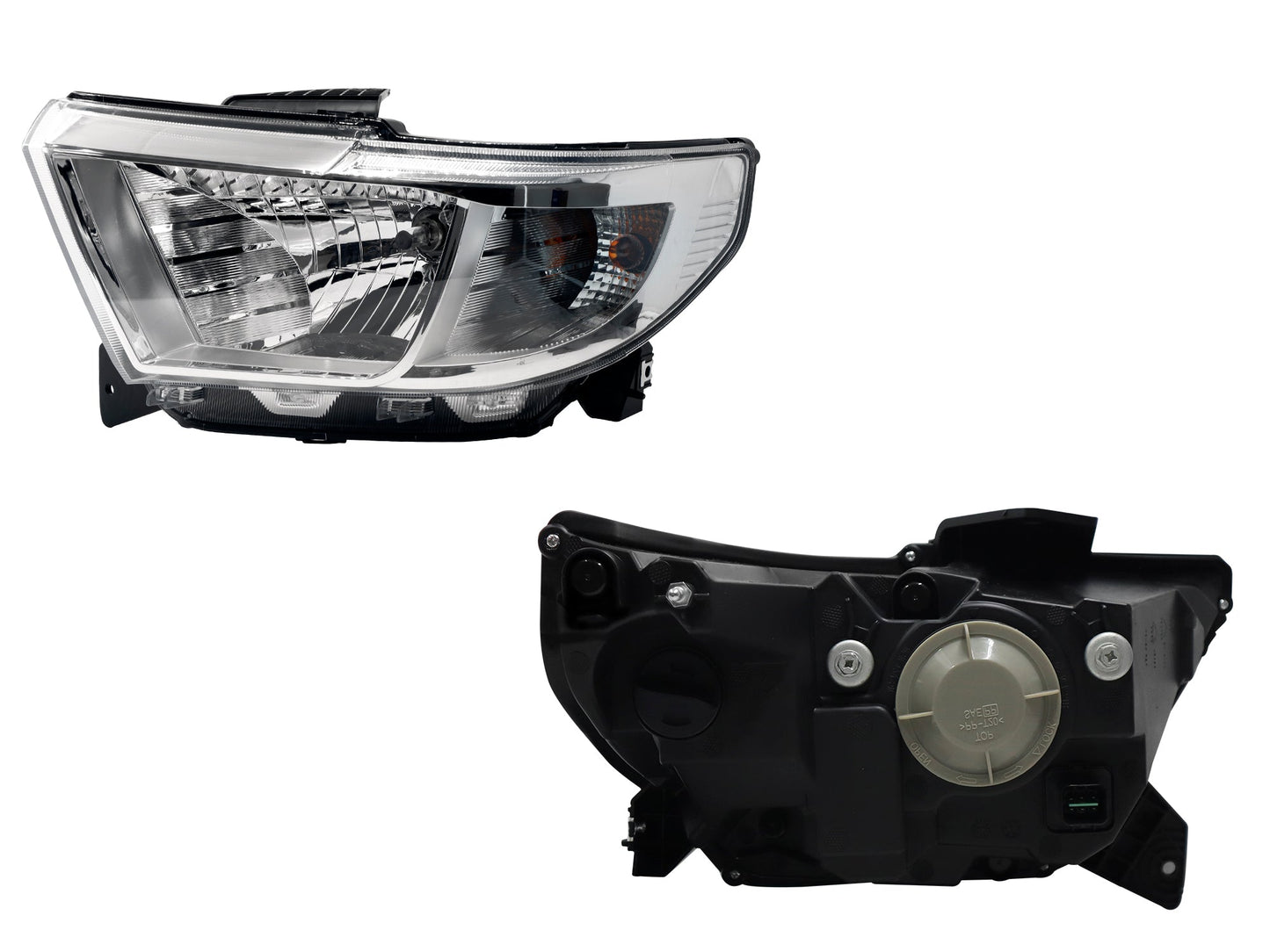 FARO IZQ FONDO CROMADO