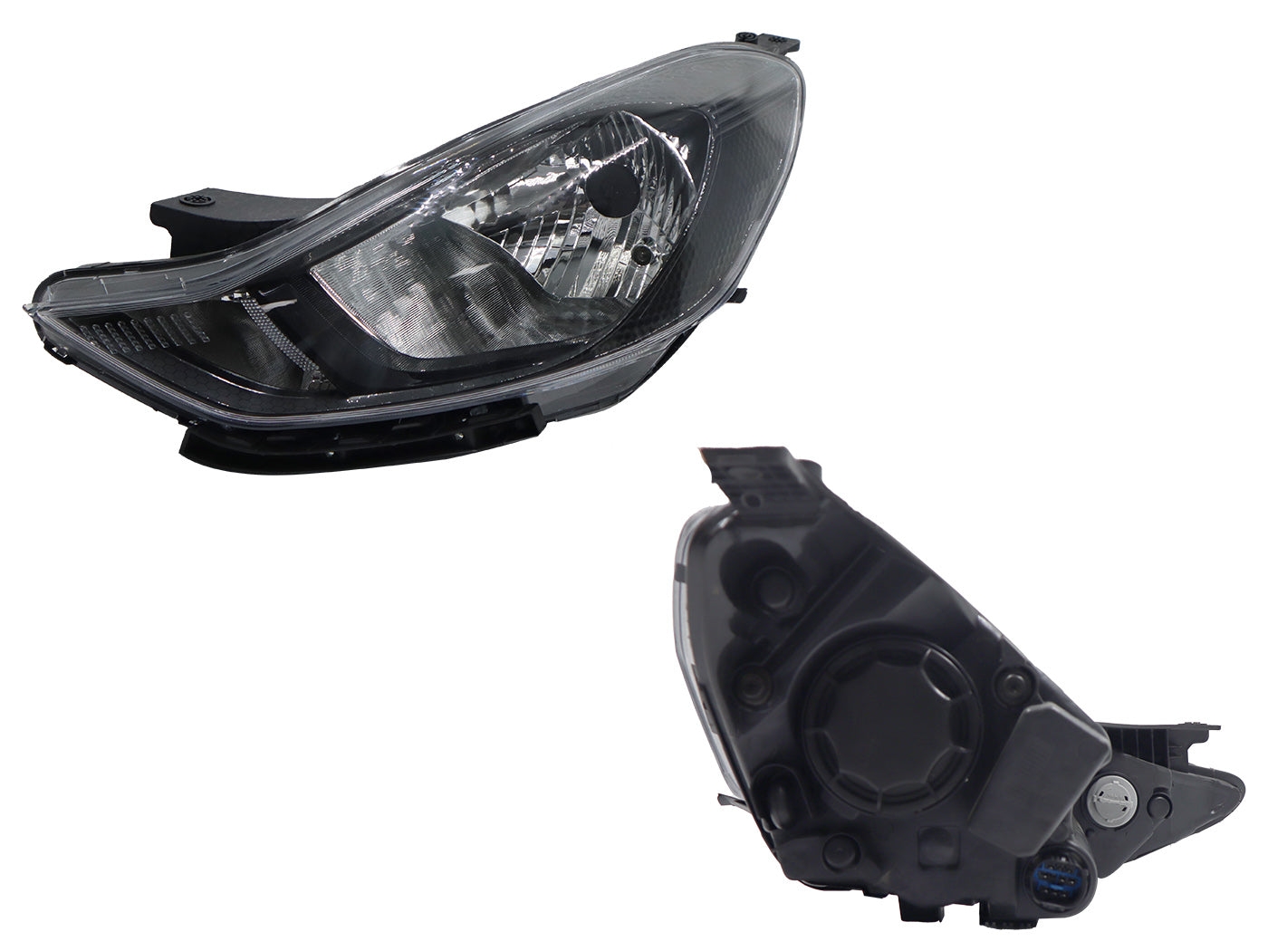 FARO IZQ F/NEGRO C/MOTOR (SEDAN/H-BACK)