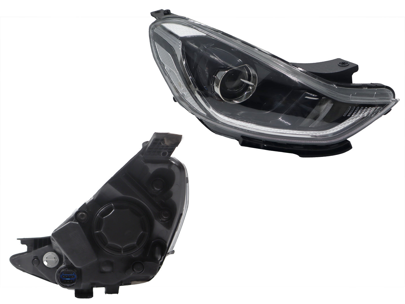 FARO DER F/NEGRO C/MOTOR C/LUPA