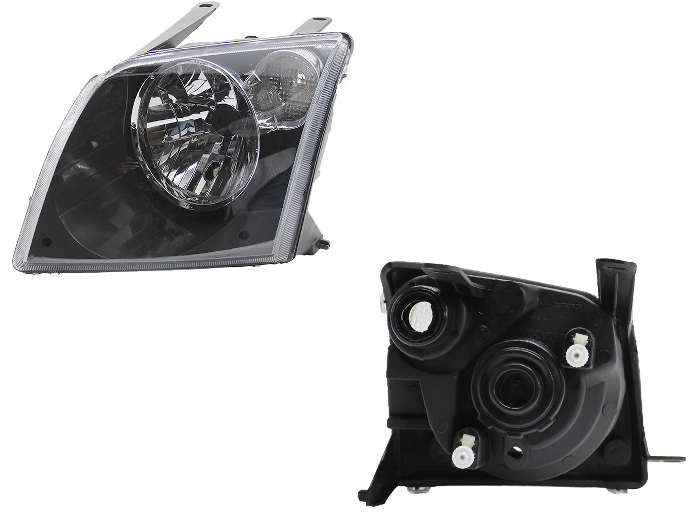 FARO IZQ F/NEGRO C/CUARTO BLANCO