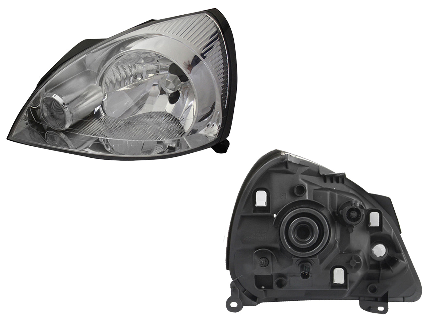 FARO IZQ FONDO CROMADO