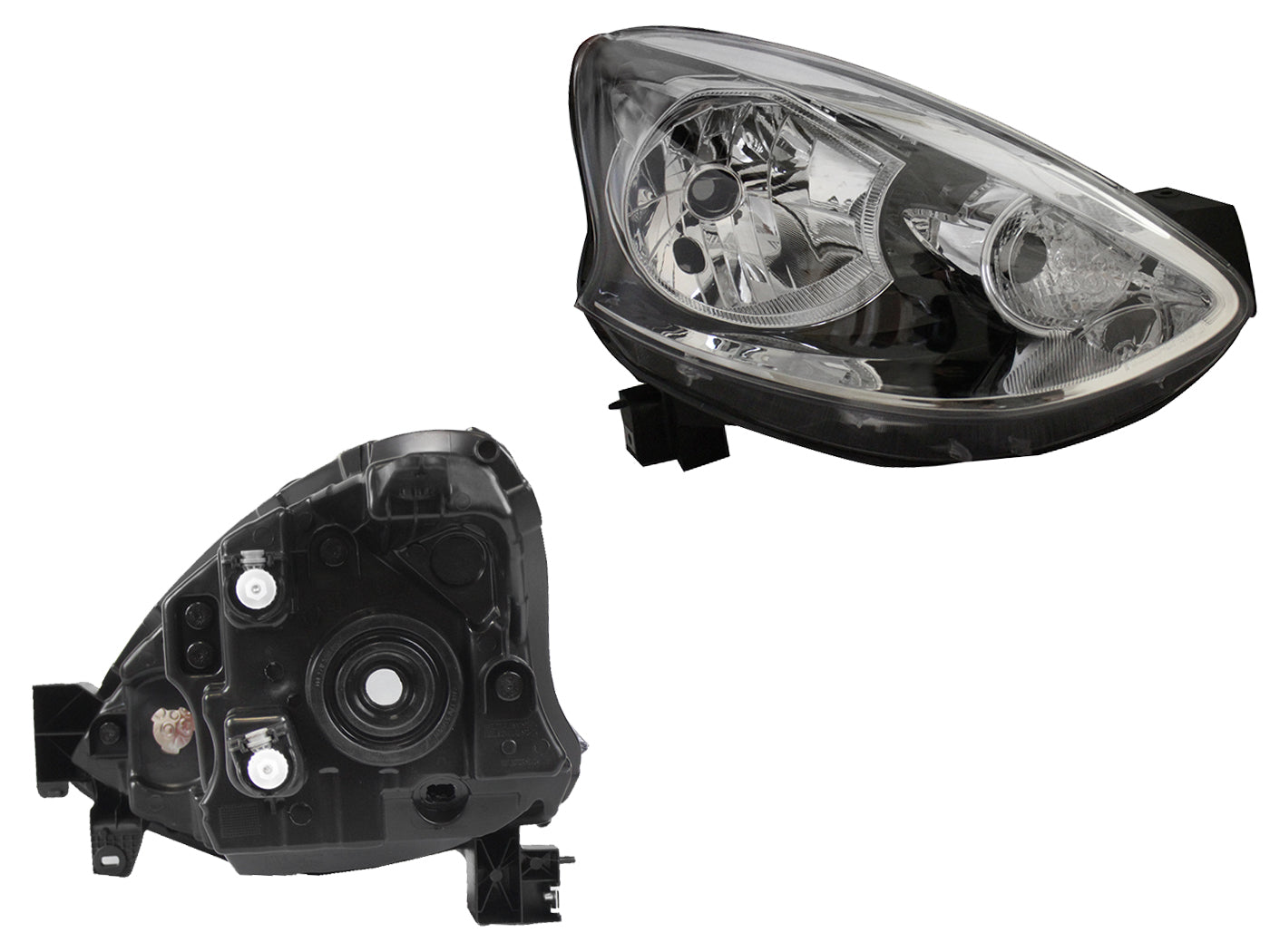 FARO DER F/CROMADO S/MOTOR