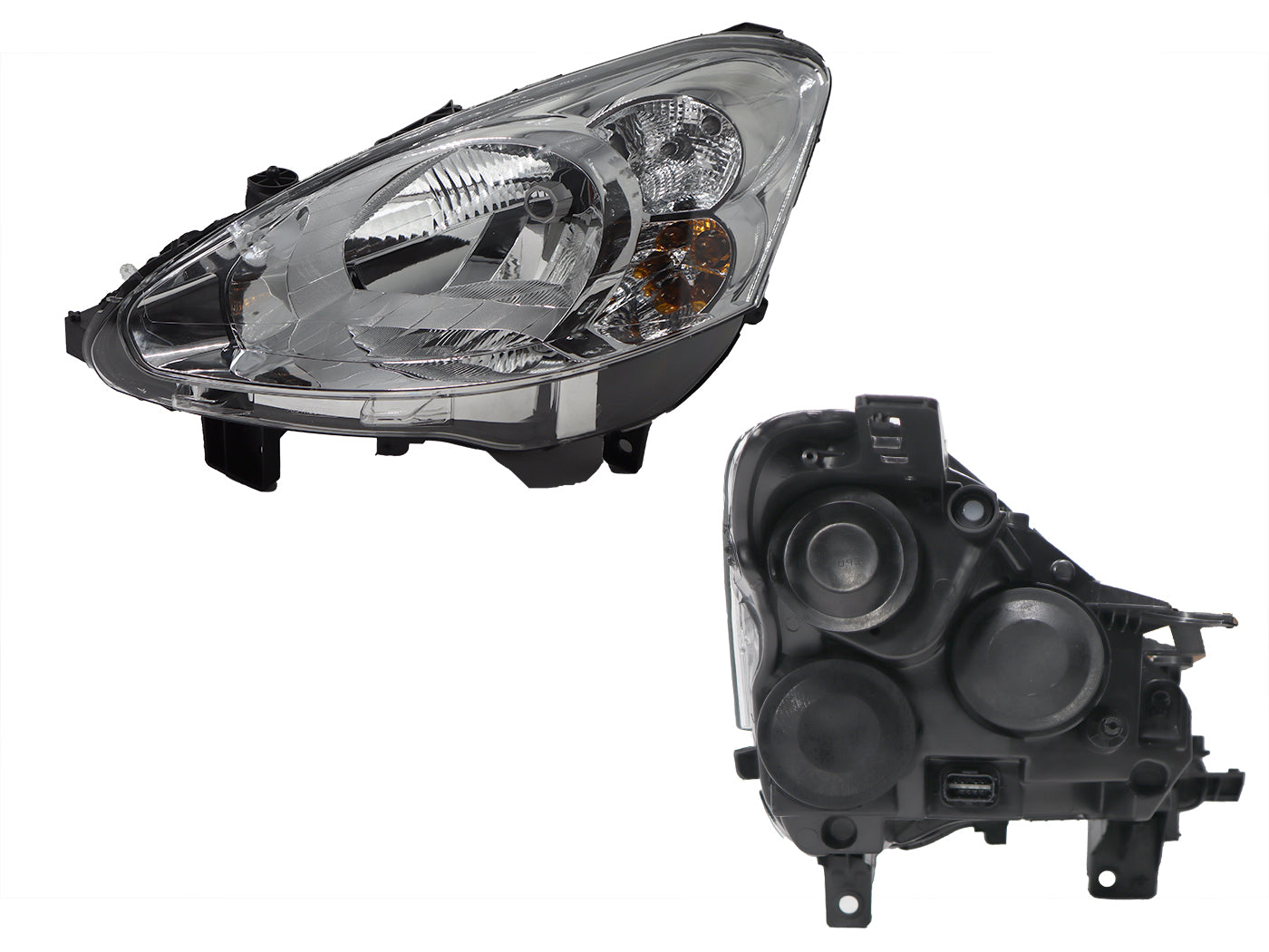 FARO IZQ FONDO CROMADO C/MOTOR