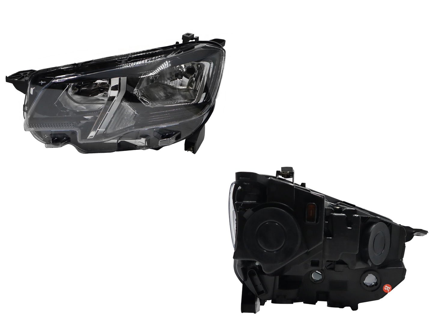 FARO IZQ FONDO CROMADO C/MOTOR