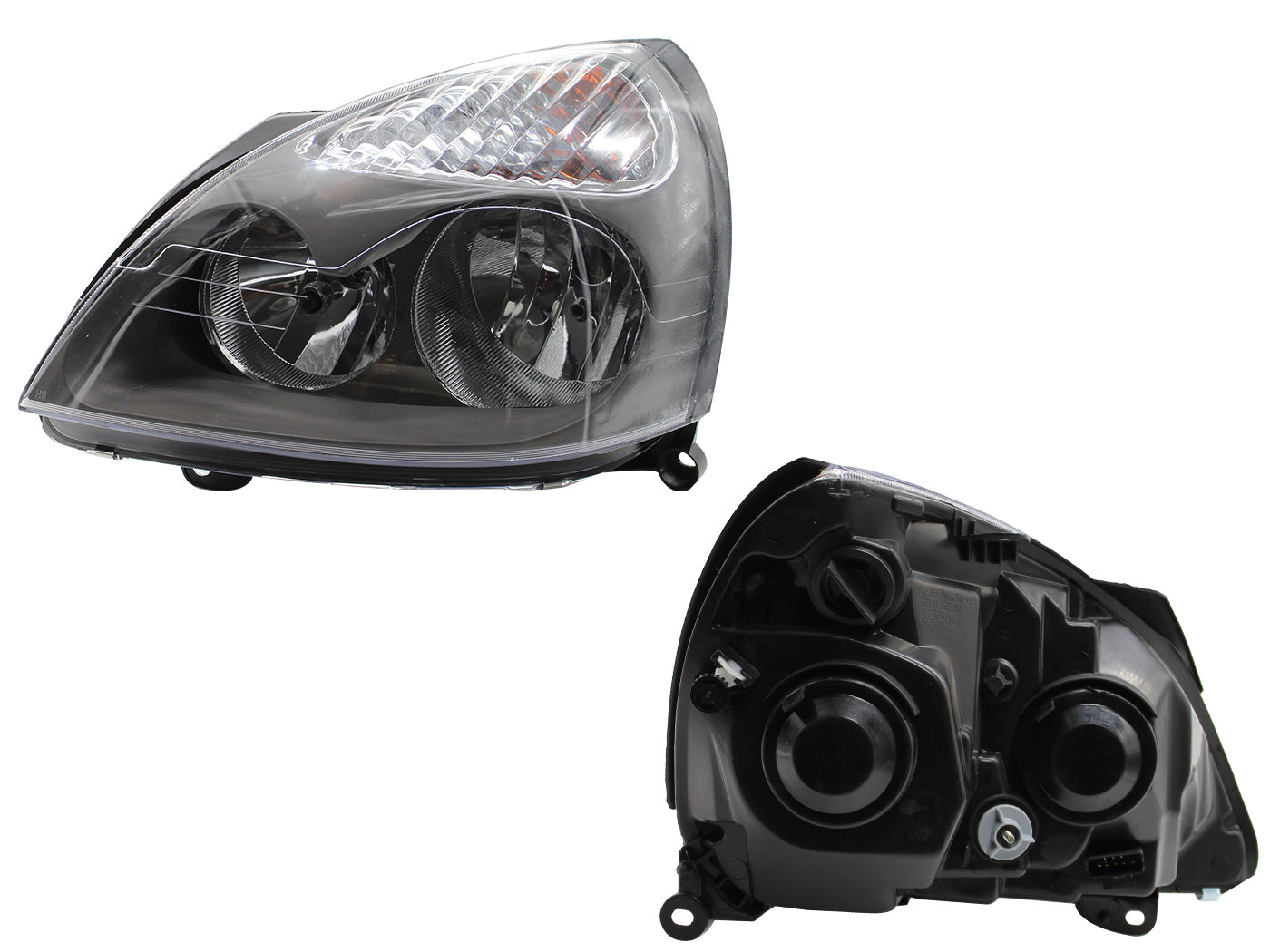 FARO IZQ F/CROMADO CON GRIS