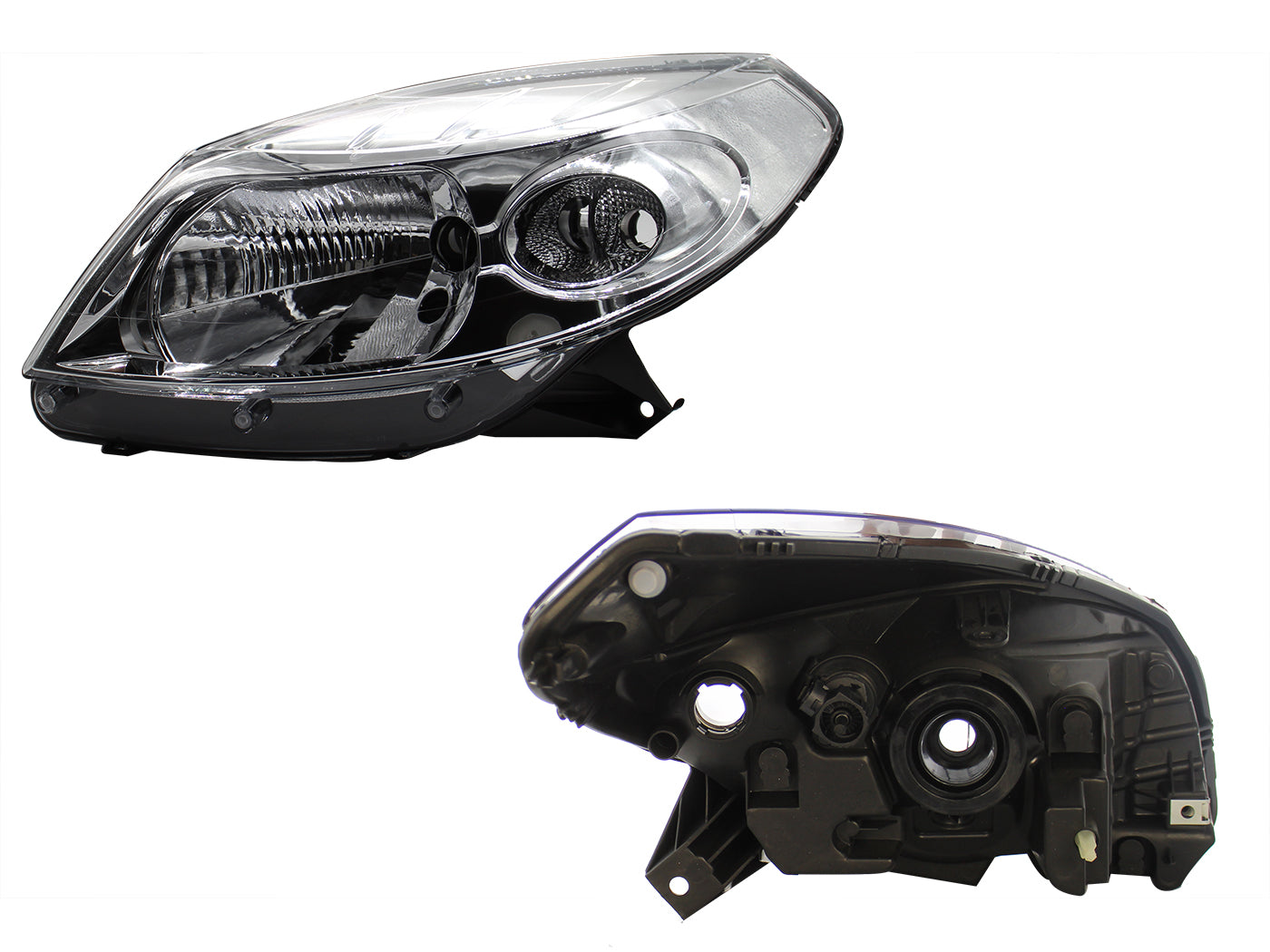 FARO IZQ FONDO CROMADO