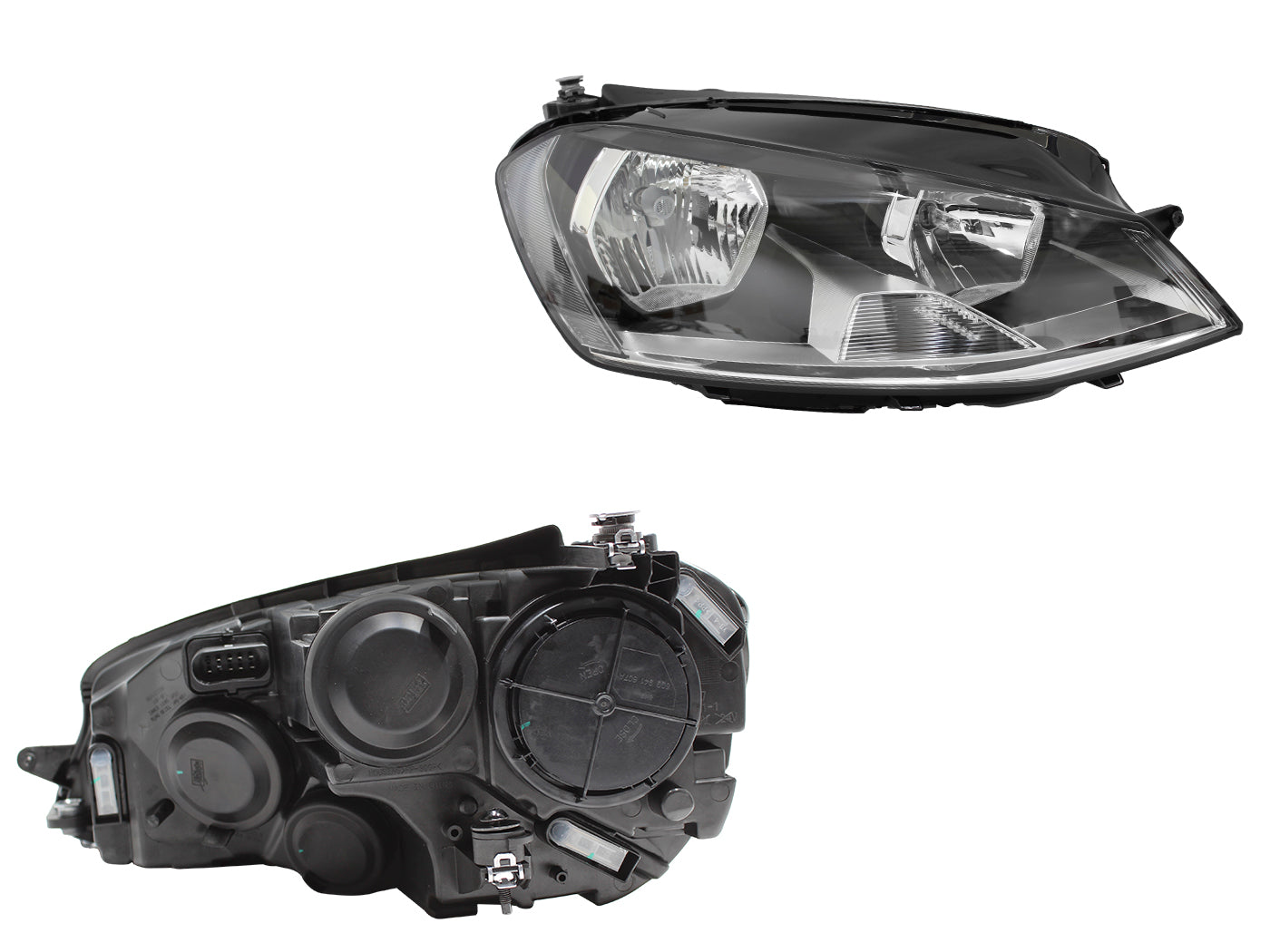 FARO DER F/NEGRO C/MOTOR C/MICA BLANCO